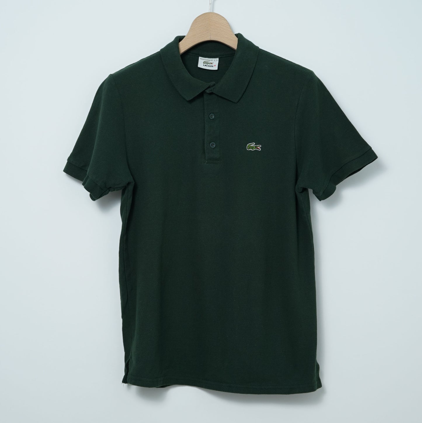 Lacoste Cotton Pique Polo Shirt / Early '90s-Late '90s (Made in France)