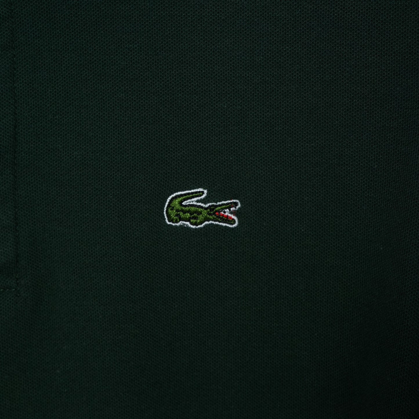 Lacoste Cotton Pique Polo Shirt / Early '90s-Late '90s (Made in France)