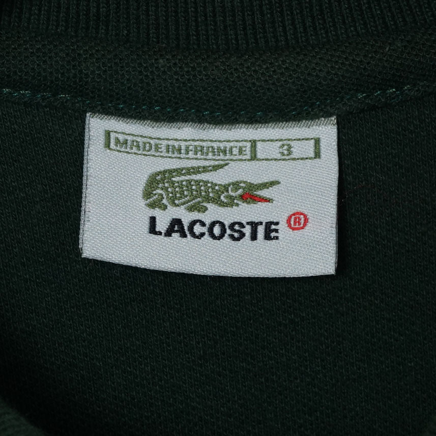 Lacoste Cotton Pique Polo Shirt / Early '90s-Late '90s (Made in France)