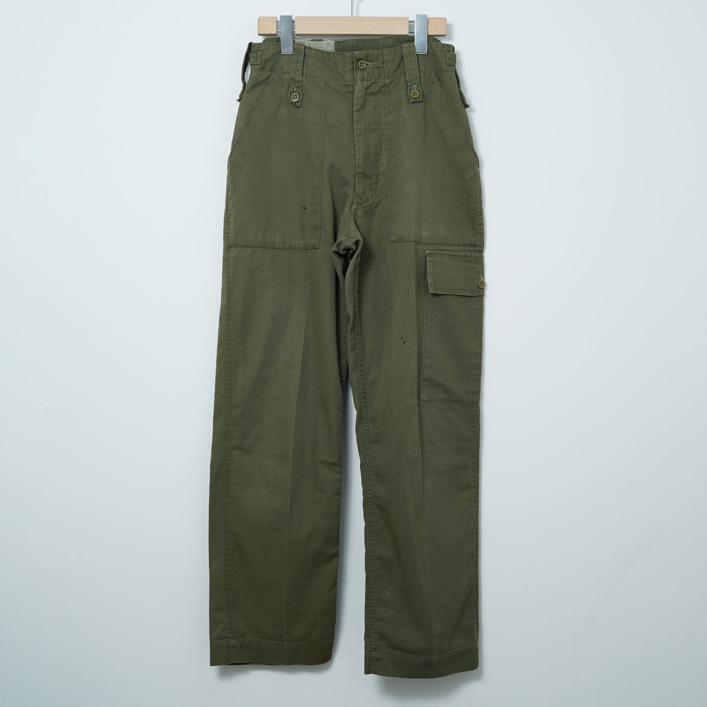 British Army Lightweight Barrack Dress Trousers / Late '90s-Early '00s (Made in UK)