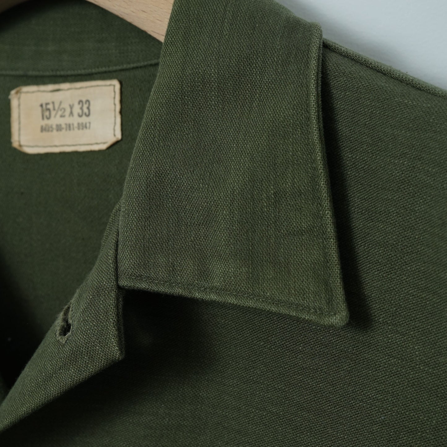 U.S. Military OG-107 Utility Shirt / Mid ’70s-Late '70s (Made in USA)