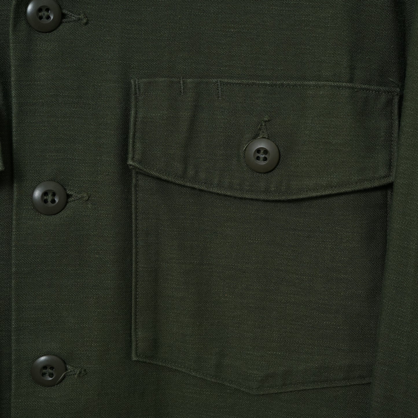 U.S. Military OG-107 Utility Shirt / Mid ’70s-Late '70s (Made in USA)