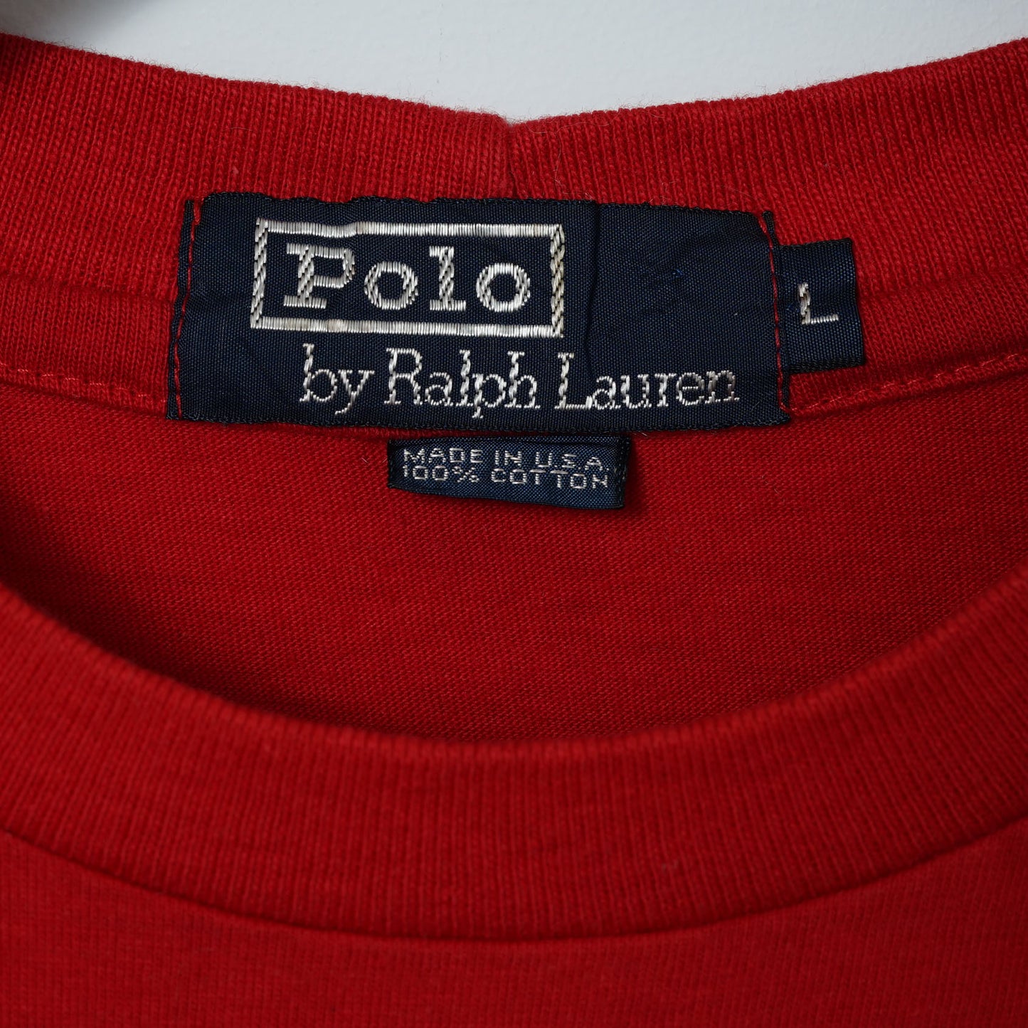 Polo by Ralph Lauren Pocket T-Shirt / Early ’90s-Mid '90s (Made in USA)