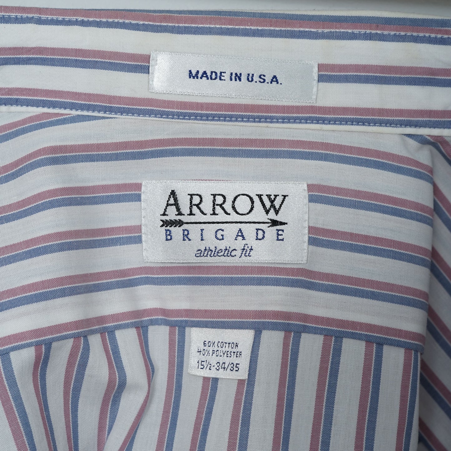 Arrow Brigade Stripe Shirt / Early ’90s–Mid ’90s (Made in USA)