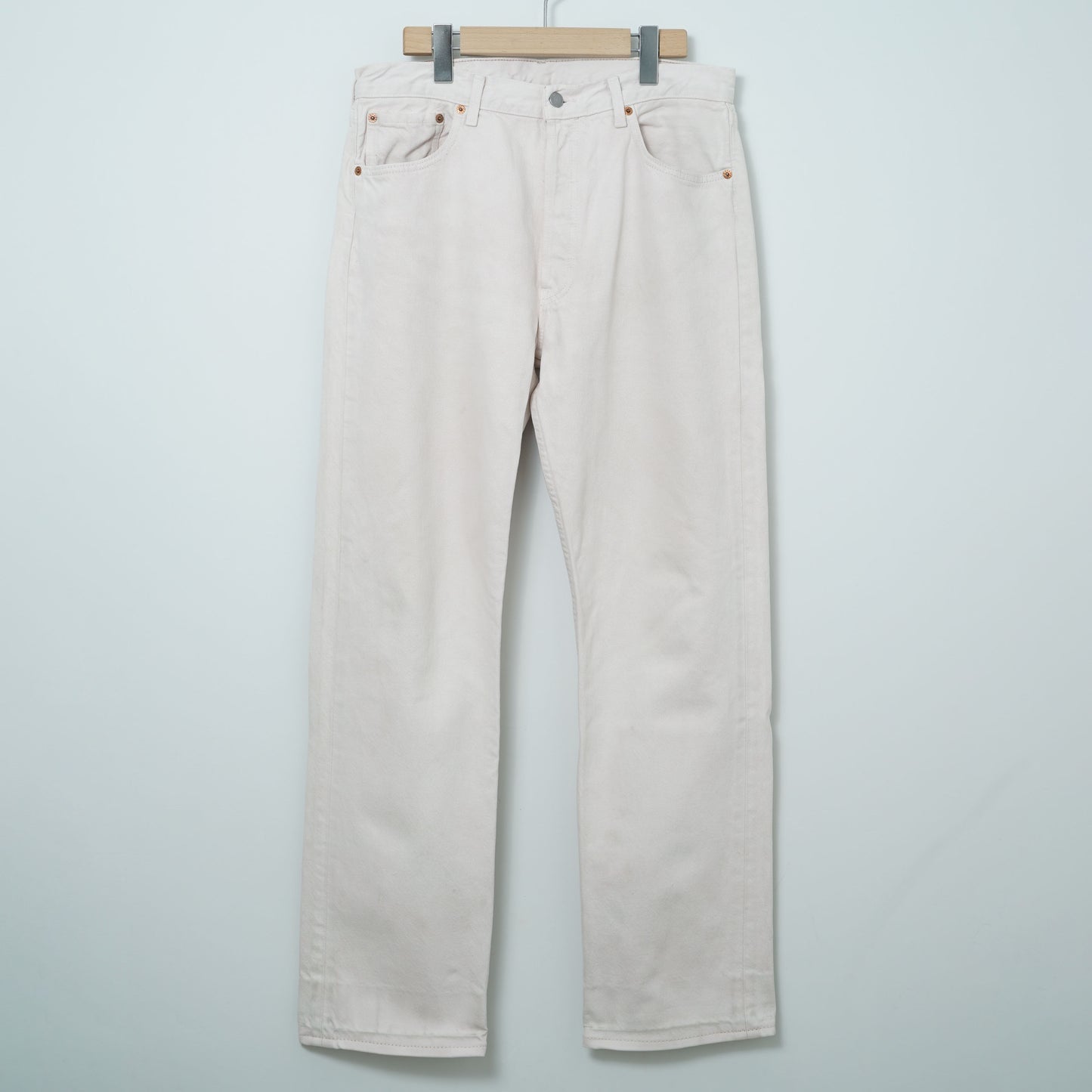 Levi’s 5 Pocket White Denim Pants / Mid '90s (Made in France)