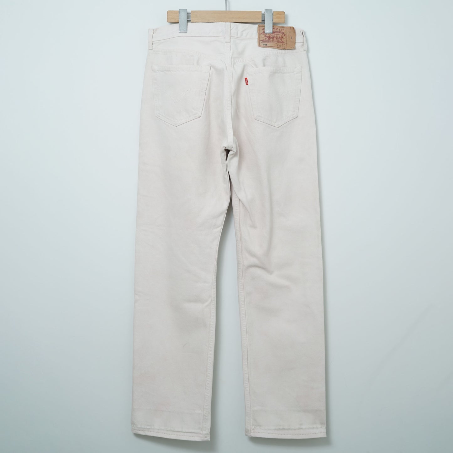 Levi’s 5 Pocket White Denim Pants / Mid '90s (Made in France)
