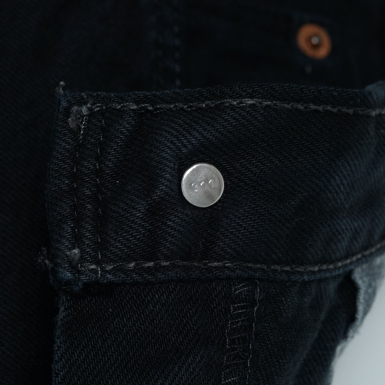 Levi’s 5 Pocket Black Denim Pants / Mid '90s (Made in UK)