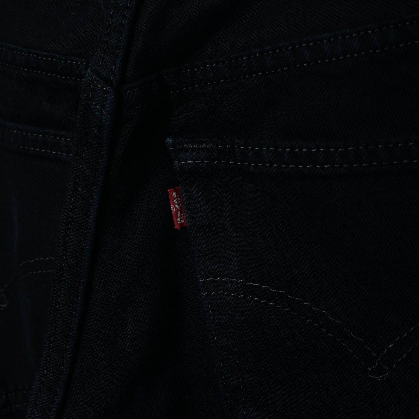 Levi’s 5 Pocket Black Denim Pants / Mid '90s (Made in UK)