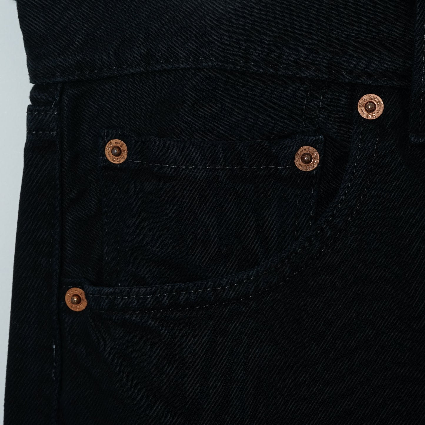 Levi’s 5 Pocket Black Denim Pants / Mid '90s (Made in UK)