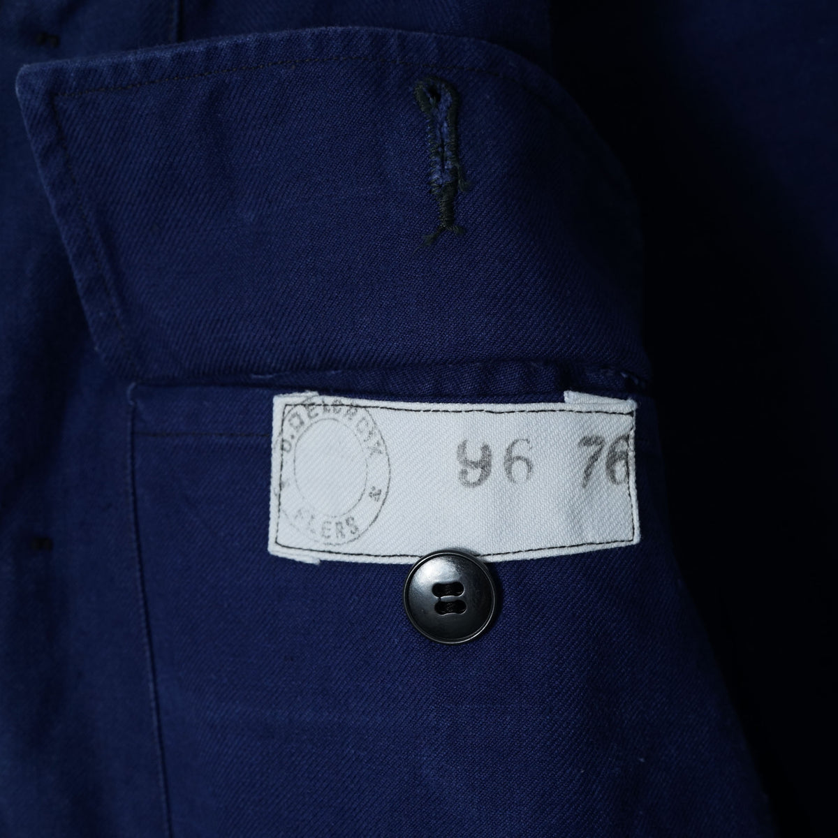 French Work Jacket / Late ’70s-Early '80s (Made in France)