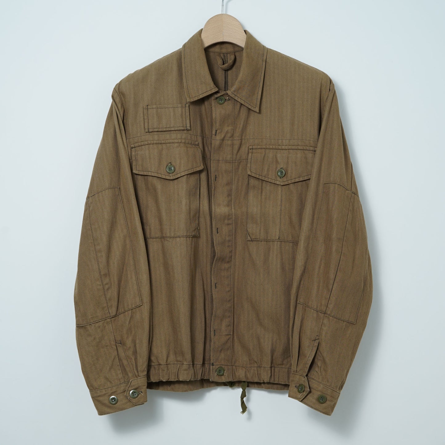 Czech Army HBT Work Jacket / Late ’80s-Early '90s (Made in Czechoslovakia)