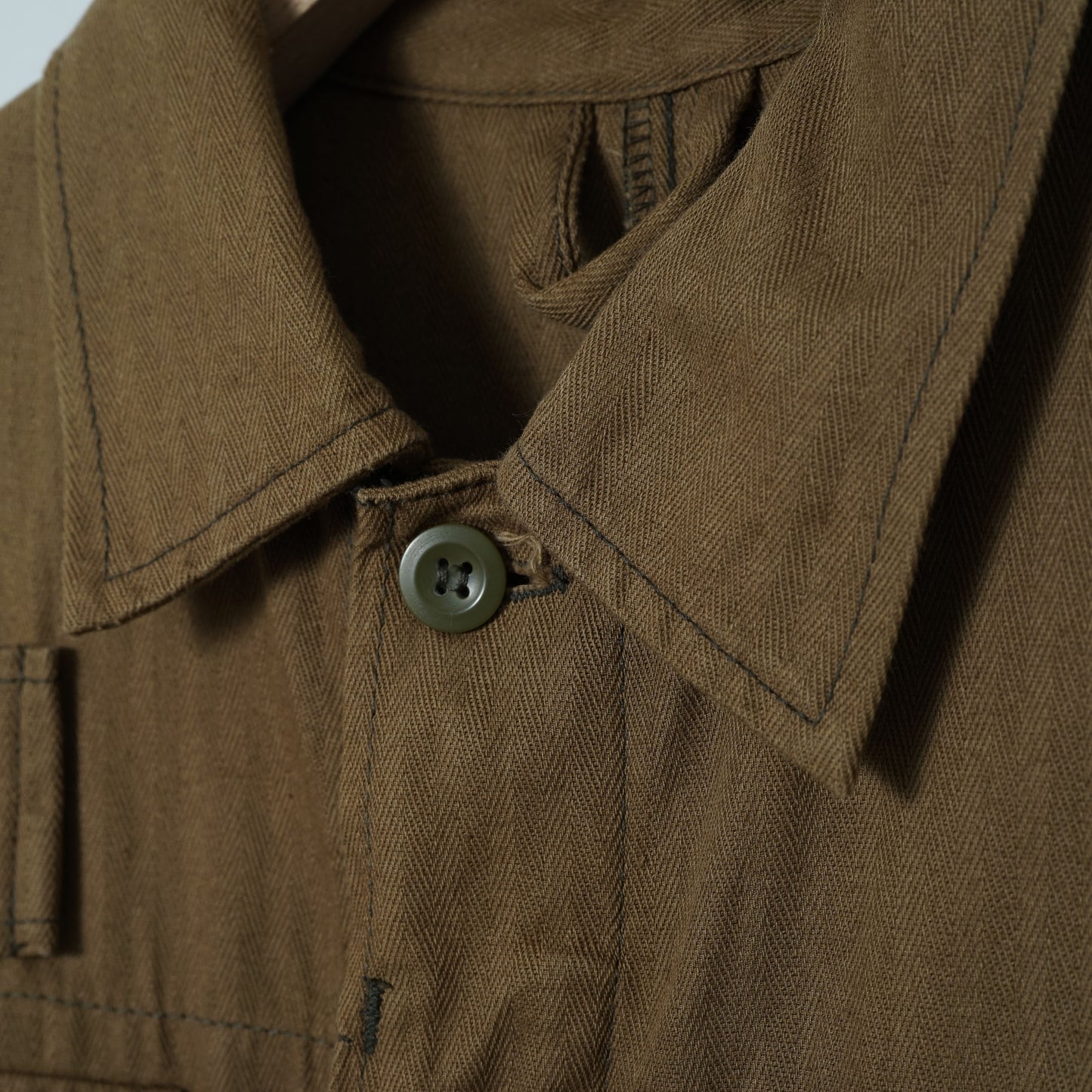 Czech Army HBT Work Jacket / Late ’80s-Early '90s (Made in Czechoslovakia)