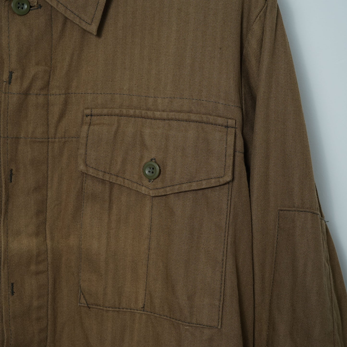 Czech Army HBT Work Jacket / Late ’80s-Early '90s (Made in Czechoslovakia)