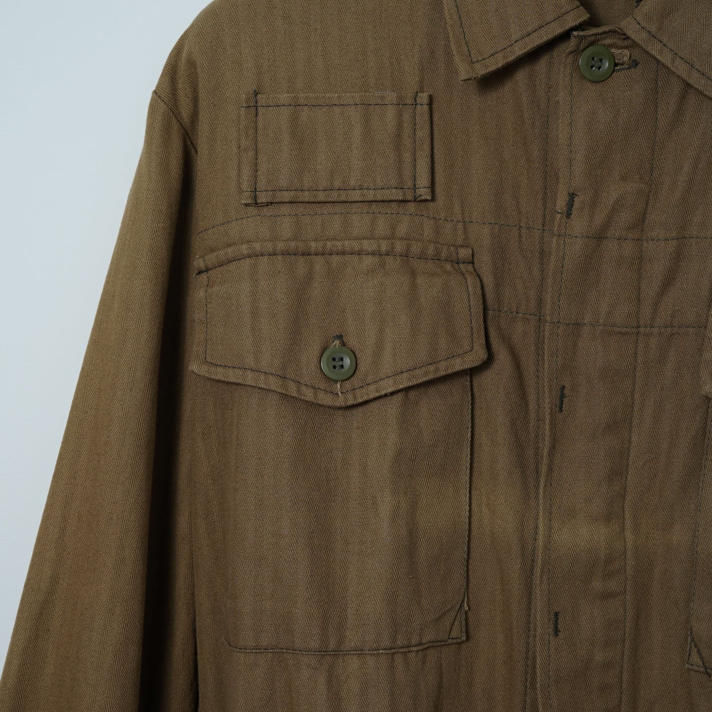 Czech Army HBT Work Jacket / Late ’80s-Early '90s (Made in Czechoslovakia)