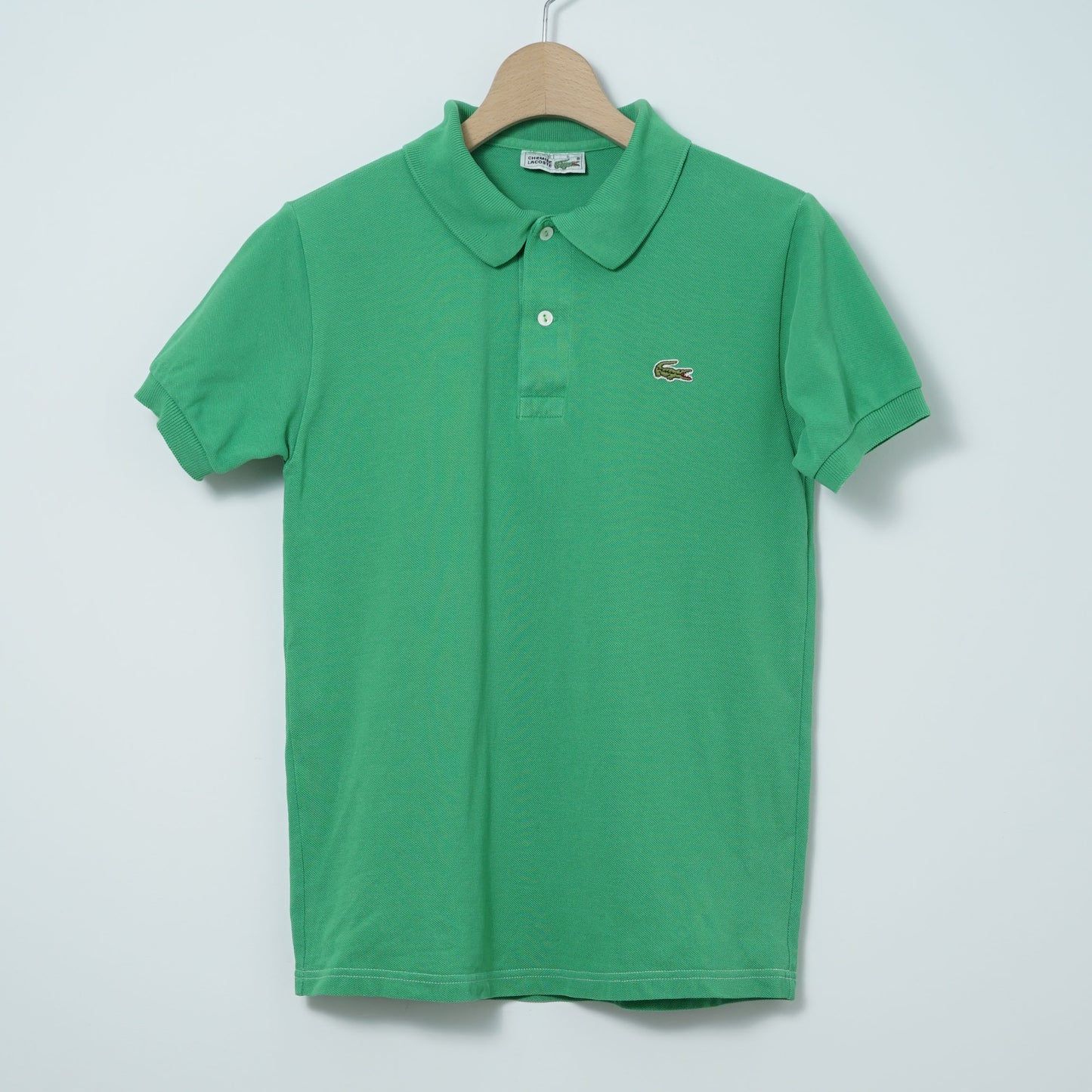Chemise Lacoste Cotton Pique Polo Shirt / Late ’80s-Early '90s (Made in France)