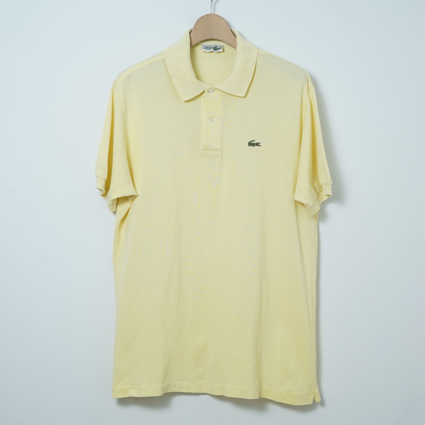 Chemise Lacoste Cotton Pique Polo Shirt / Late ’80s-Early '90s (Made in France)