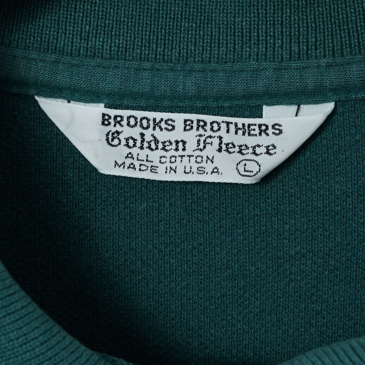 Brooks Brothers Golden Fleece Cotton Pique Polo Shirt / Late ’90s-Early '00s (Made in USA)