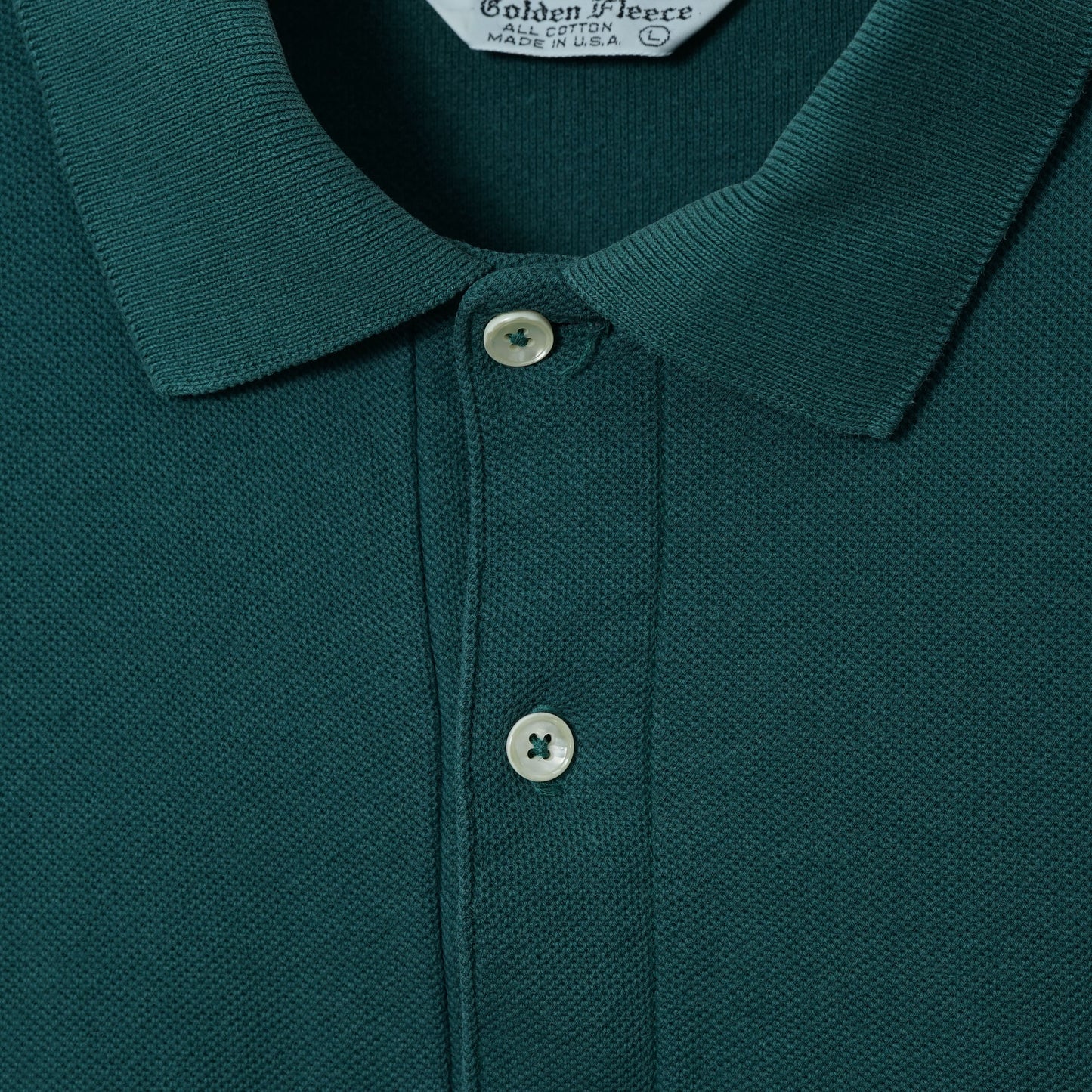 Brooks Brothers Golden Fleece Cotton Pique Polo Shirt / Late ’90s-Early '00s (Made in USA)