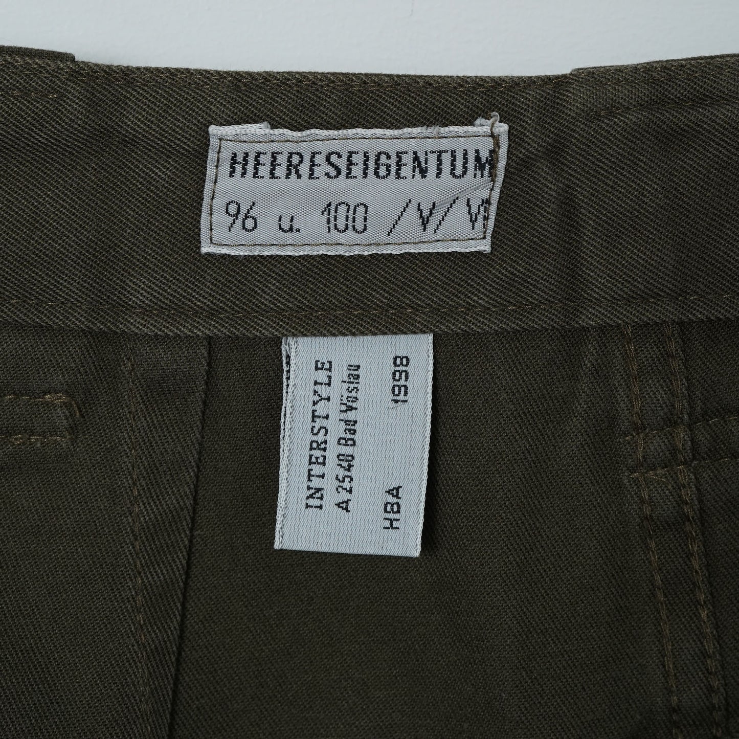 Austrian Military Cargo Trousers / Late ’90s-Early '00s (Made in UK)