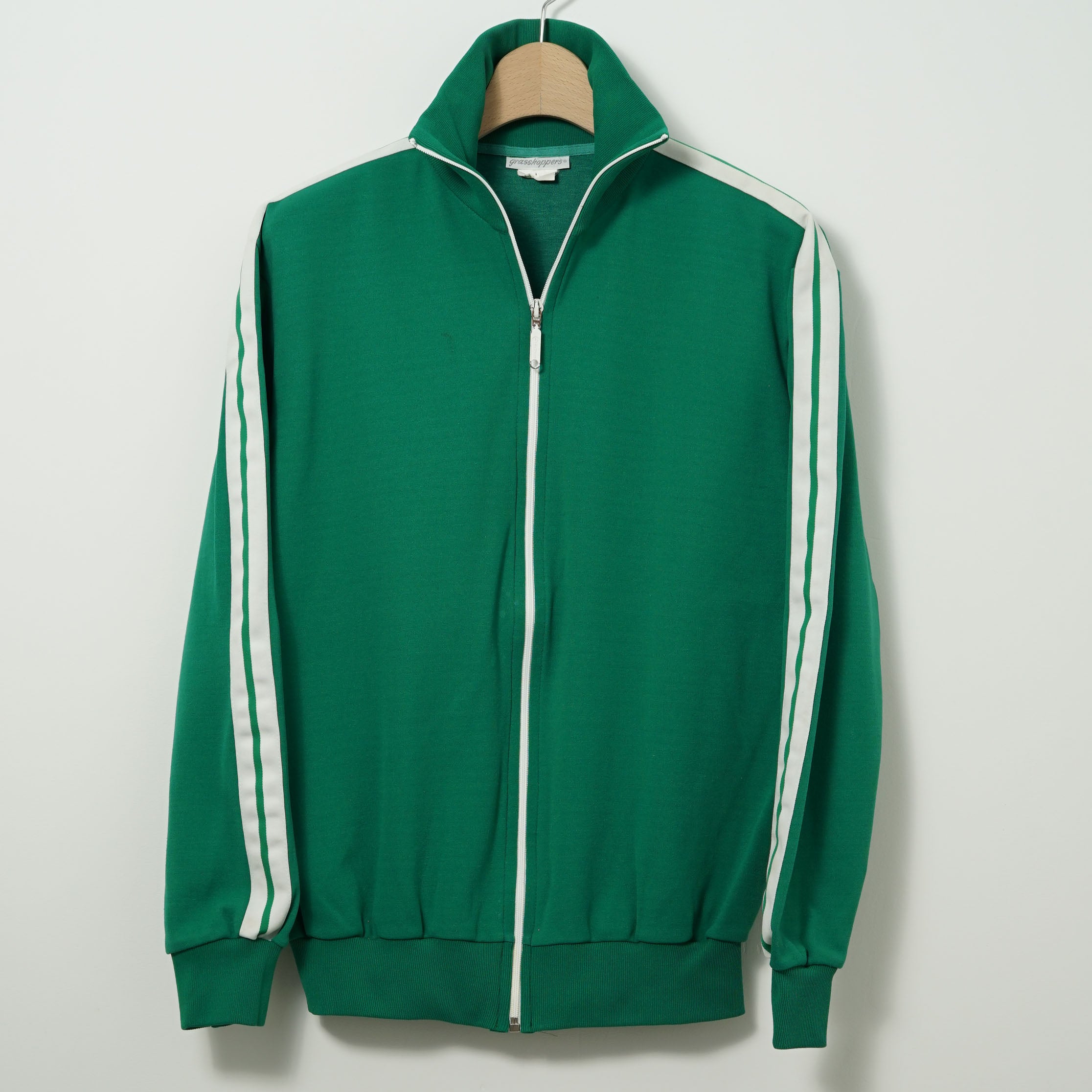 Grasshoppers Full-zip Track Jacket / Late '70s-Early '80s (Made in