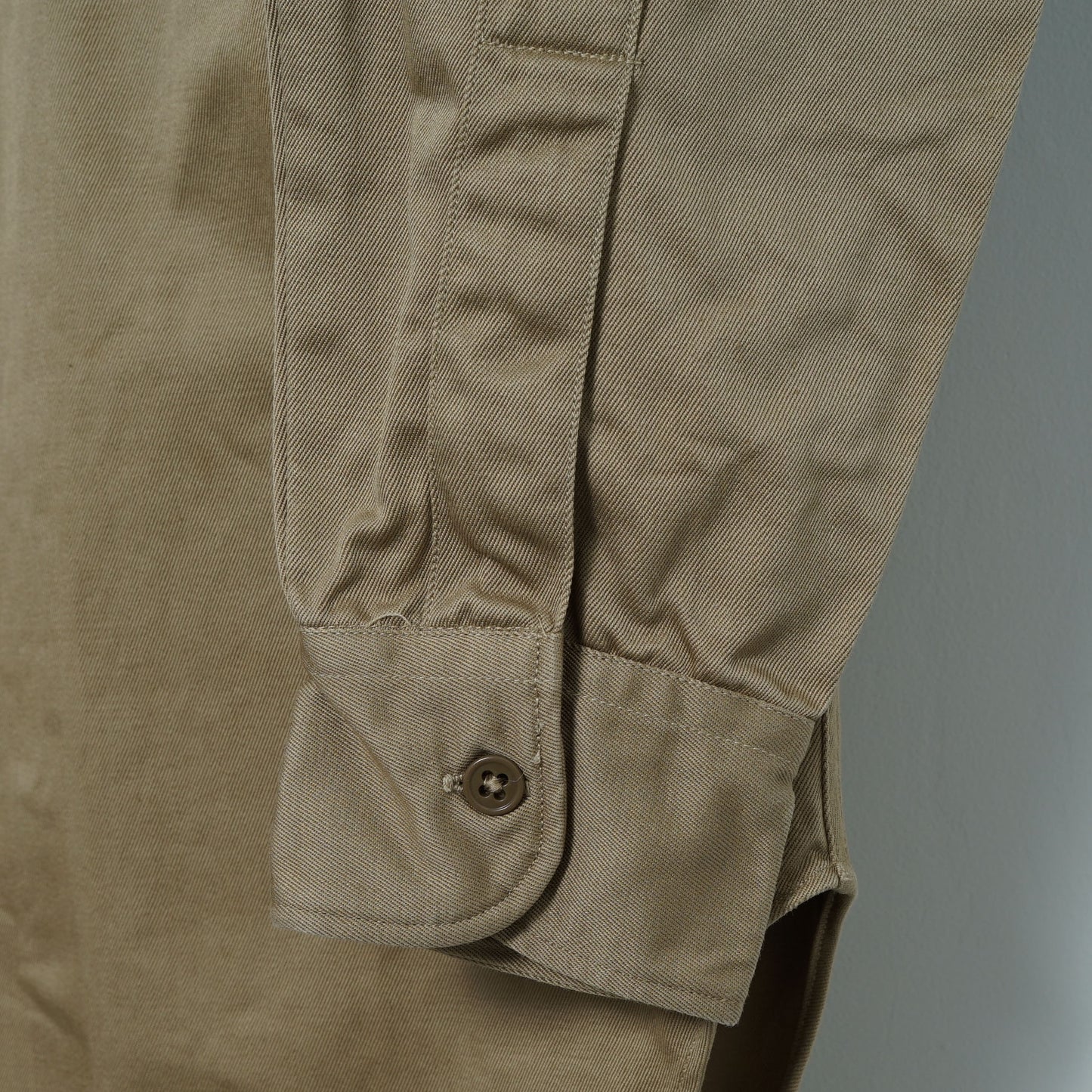WWII Naval Clothing Depot Khaki Shirt / Early ’40s-Mid '40s (Made in USA)