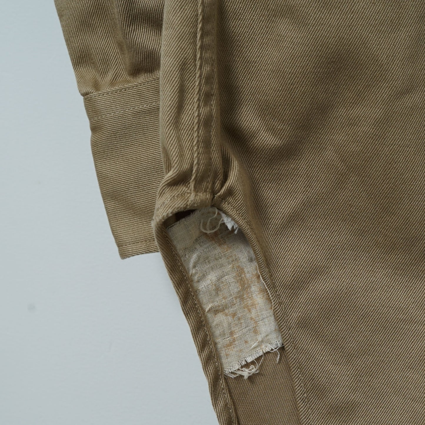 WWII Naval Clothing Depot Khaki Shirt / Early ’40s-Mid '40s (Made in USA)