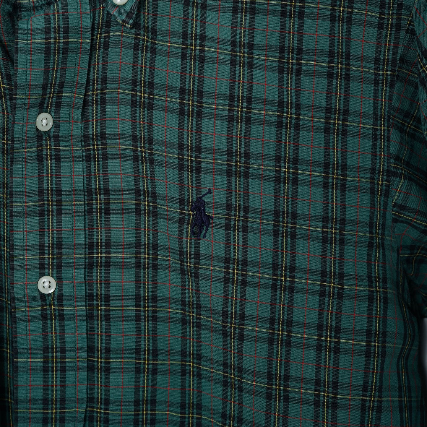 Polo by Ralph Lauren Cotton Check Shirt / Late ’90s-Early '00s (Made in USA)
