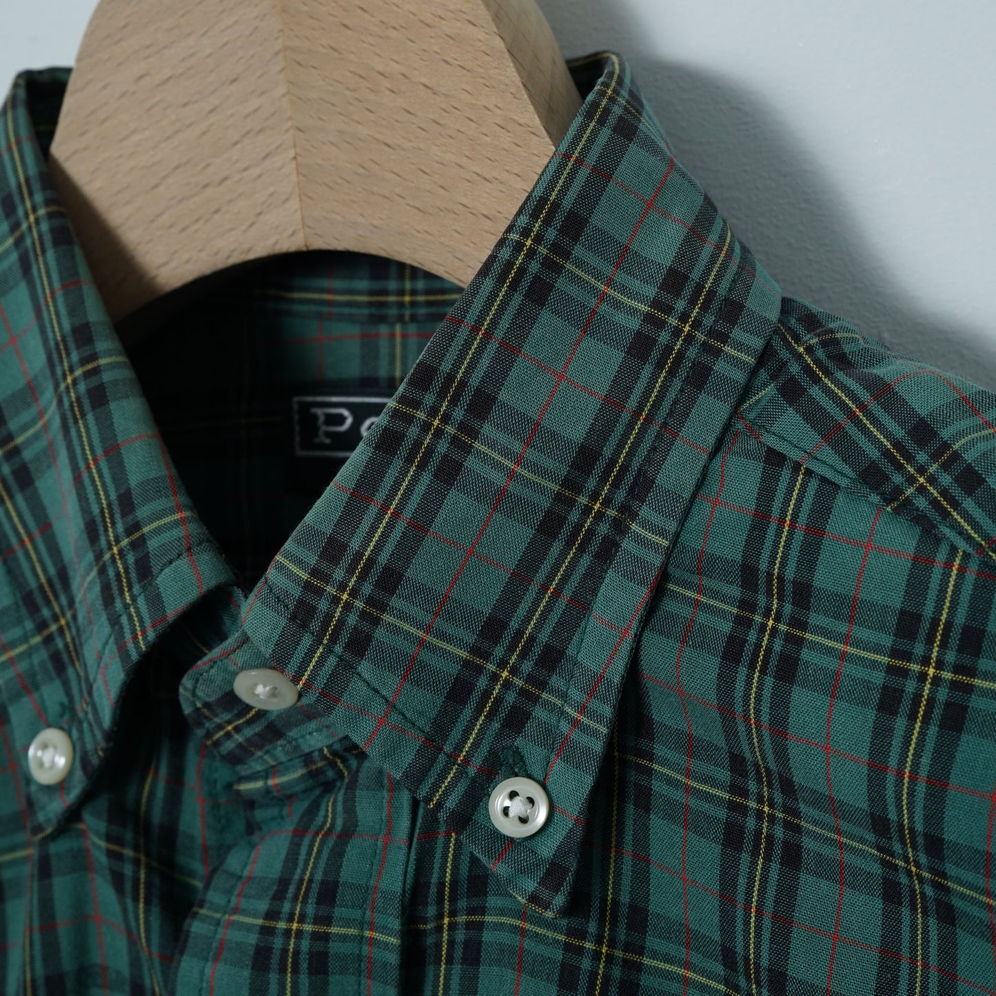 Polo by Ralph Lauren Cotton Check Shirt / Late ’90s-Early '00s (Made in USA)