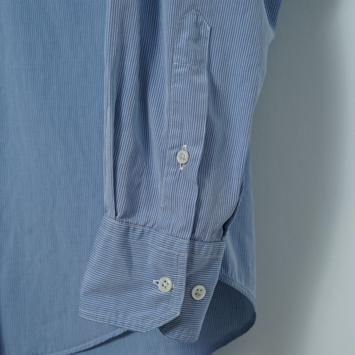 Giorgio Armani Cotton Stripe Shirt / Late ’90s-Early '00s (Made in Italy)