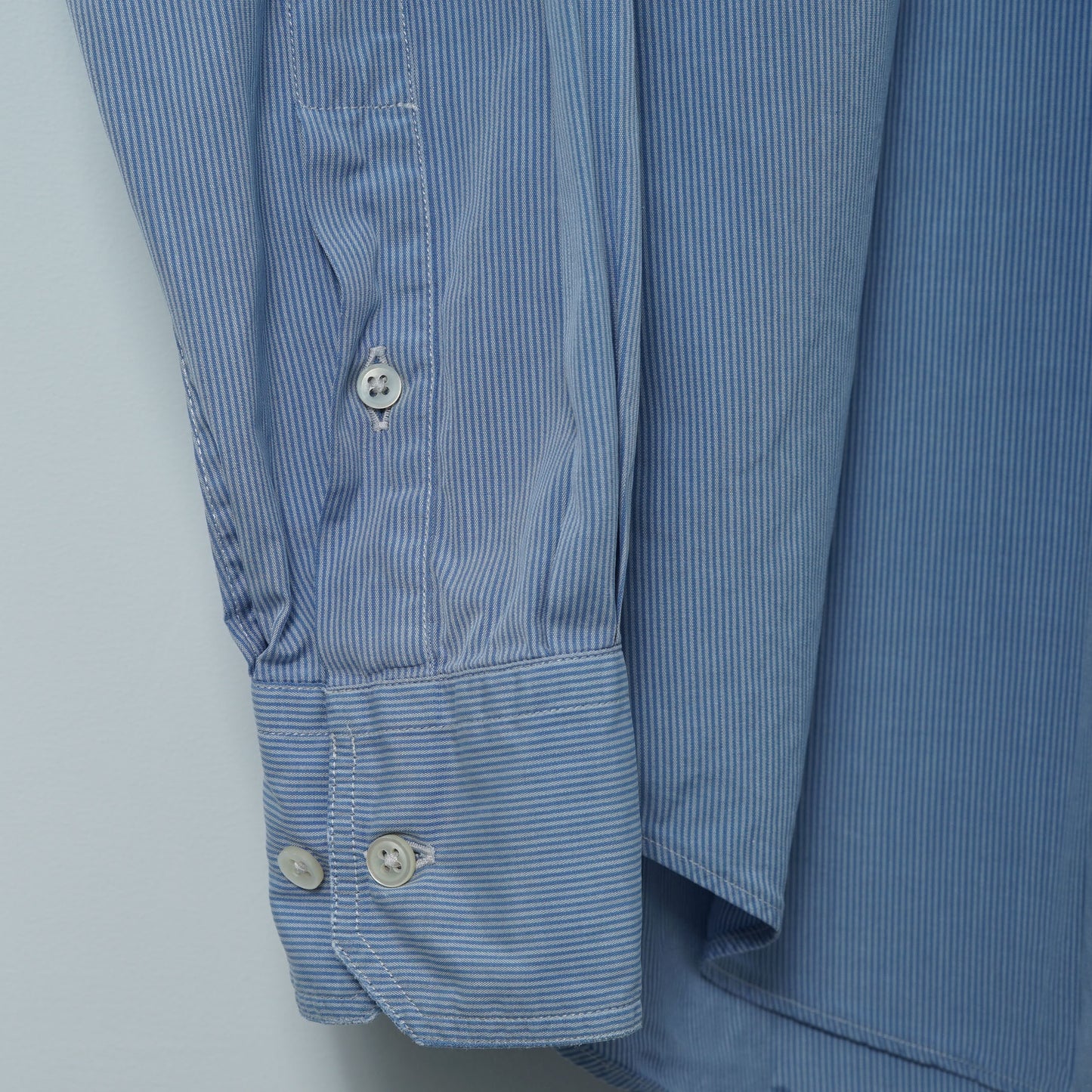 Giorgio Armani Cotton Stripe Shirt / Late ’90s-Early '00s (Made in Italy)