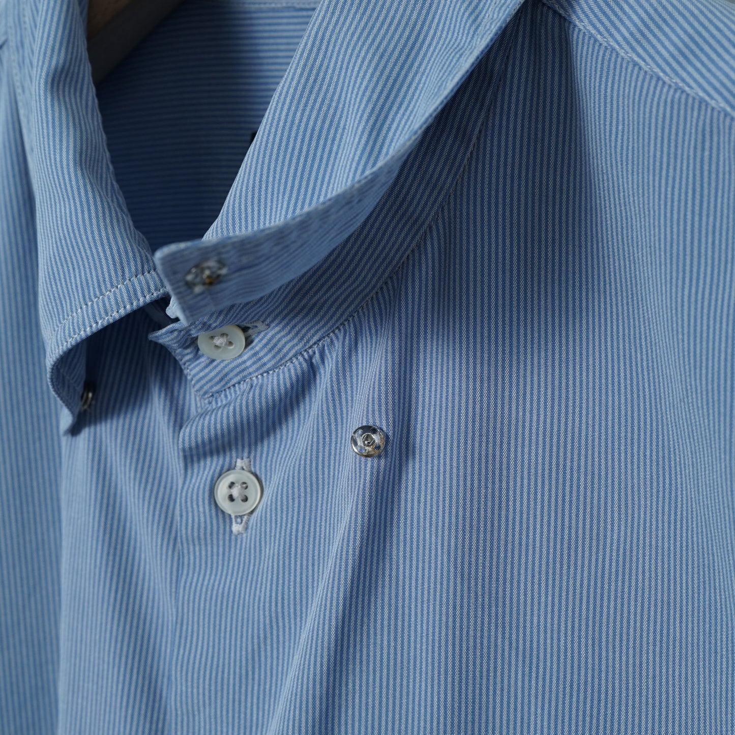 Giorgio Armani Cotton Stripe Shirt / Late ’90s-Early '00s (Made in Italy)