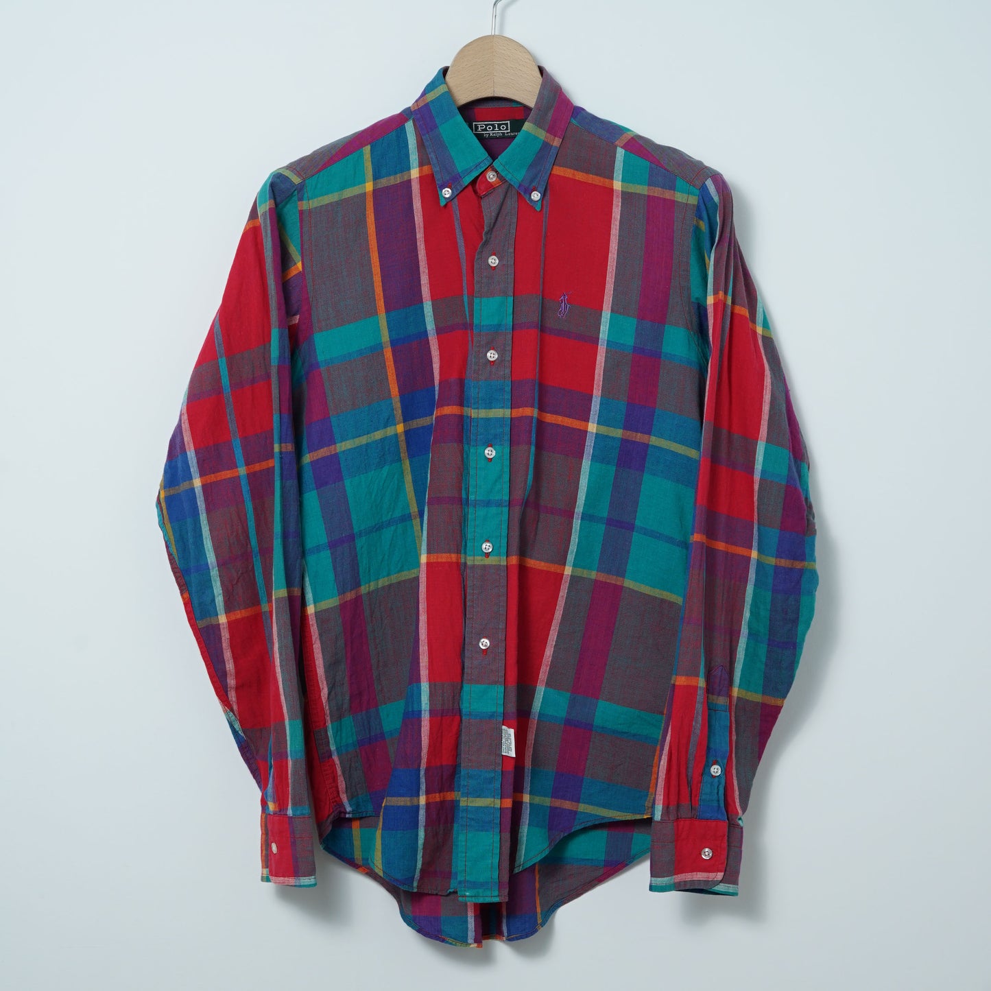 Polo by Ralph Lauren Cotton Check Shirt / Late ’90s-Early '00s (Made in USA)