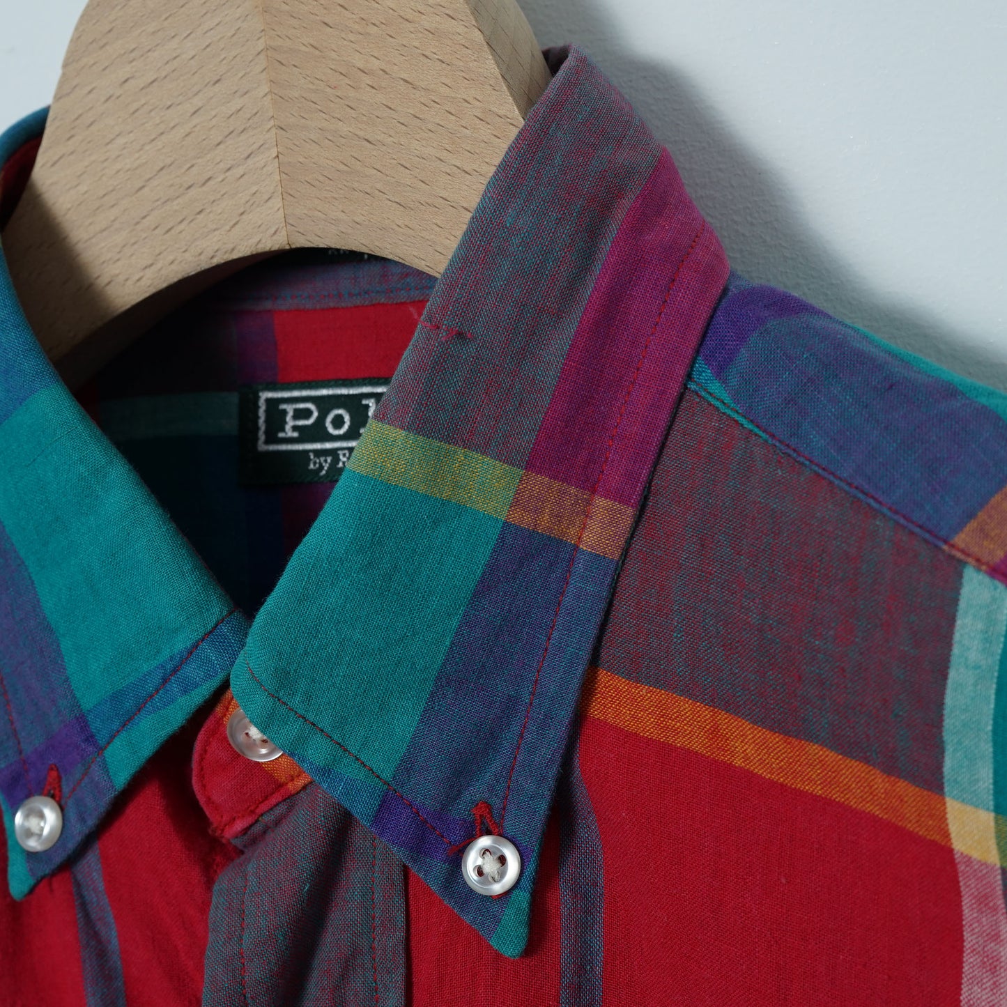 Polo by Ralph Lauren Cotton Check Shirt / Late ’90s-Early '00s (Made in USA)