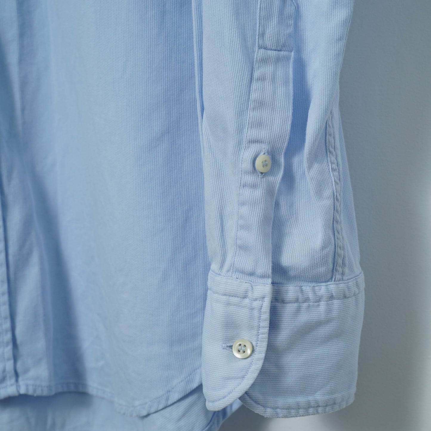 Bevilacqua Cotton Stripe Shirt / Late ’10s-Early '20s (Made in Italy)