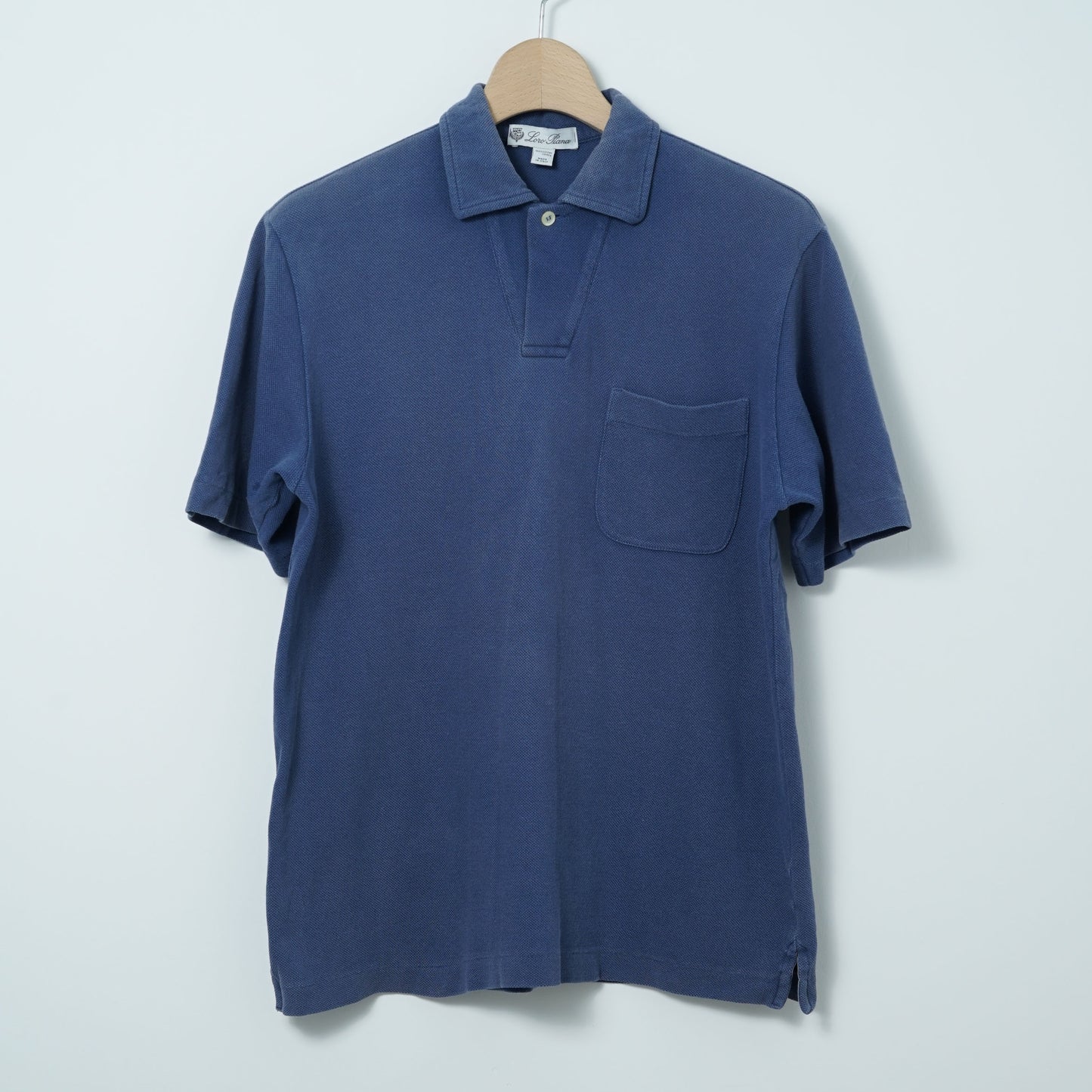 Loro Piana Cotton Pique Polo Shirt / Late ’90s-Early '00s (Made in Italy)