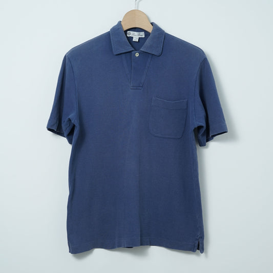 Loro Piana Cotton Pique Polo Shirt / Late ’90s-Early '00s (Made in Italy)