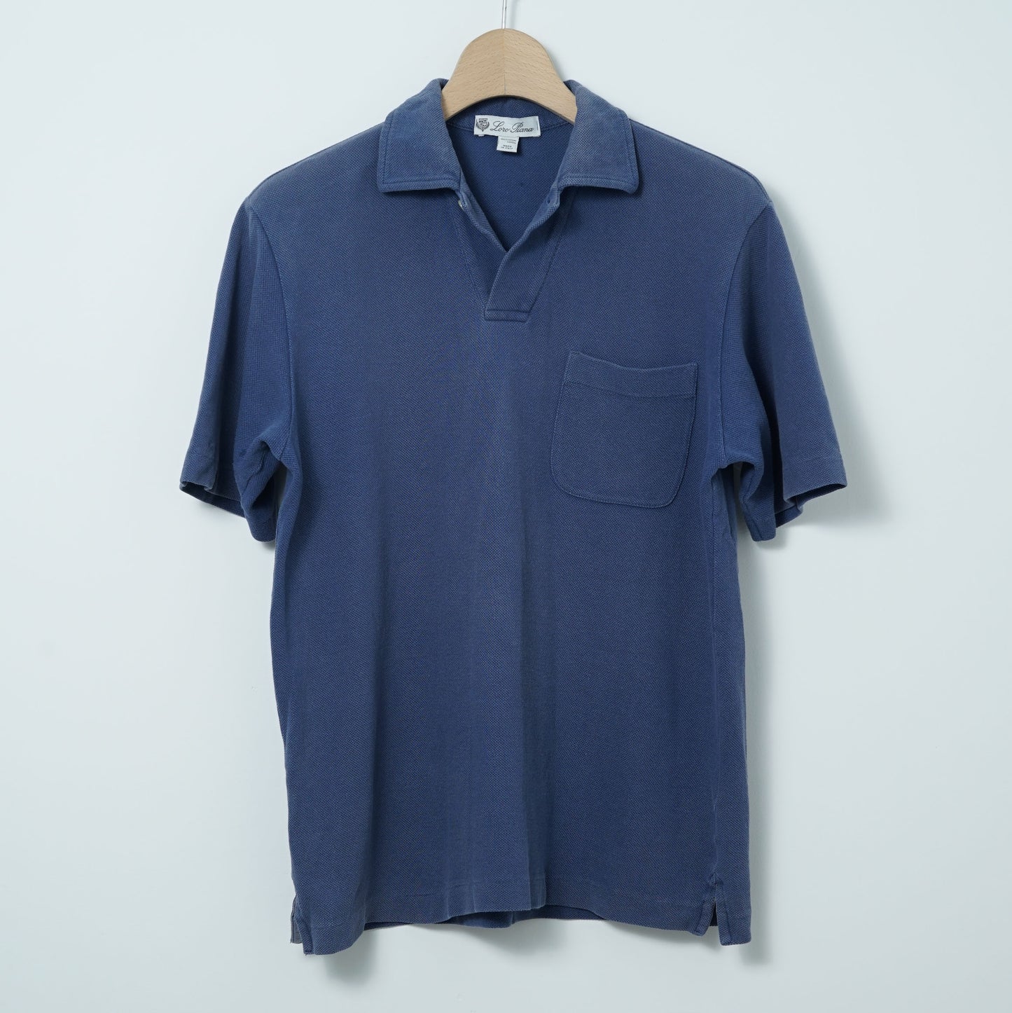 Loro Piana Cotton Pique Polo Shirt / Late ’90s-Early '00s (Made in Italy)