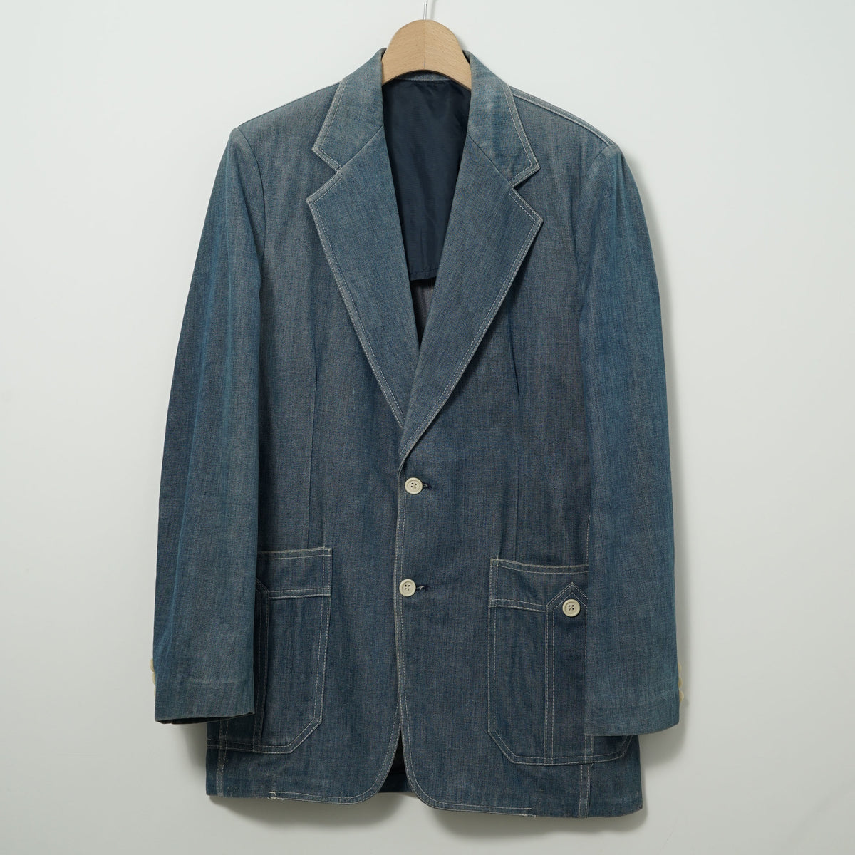 Lee Set Denim Tailored Jacket / Late ’70s-Early ’80s (Made in USA)