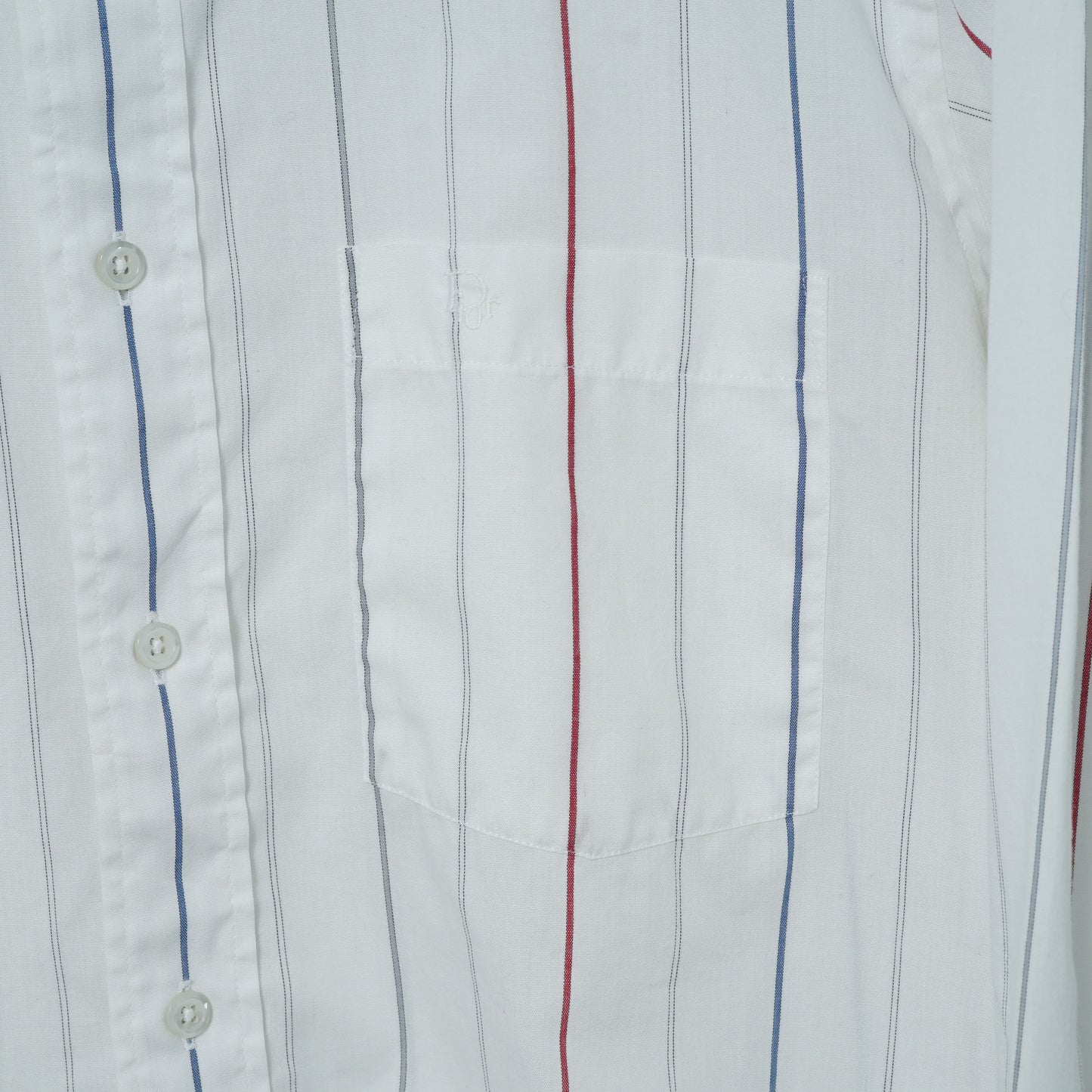 Christian Dior Stripe Dress Shirt / Late ’80s-Early '90s (Made in USA)