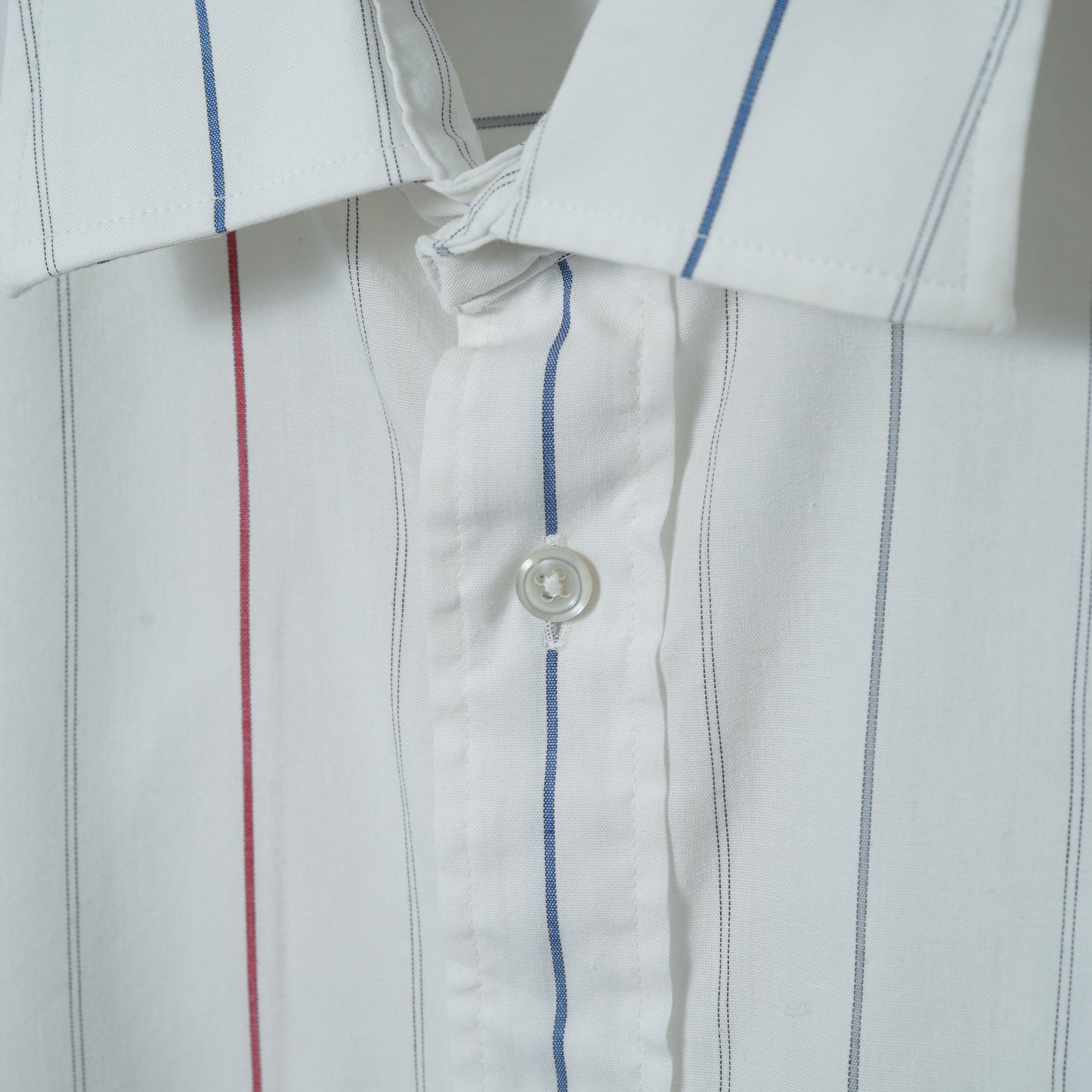 Christian Dior Stripe Dress Shirt / Late ’80s-Early '90s (Made in USA)