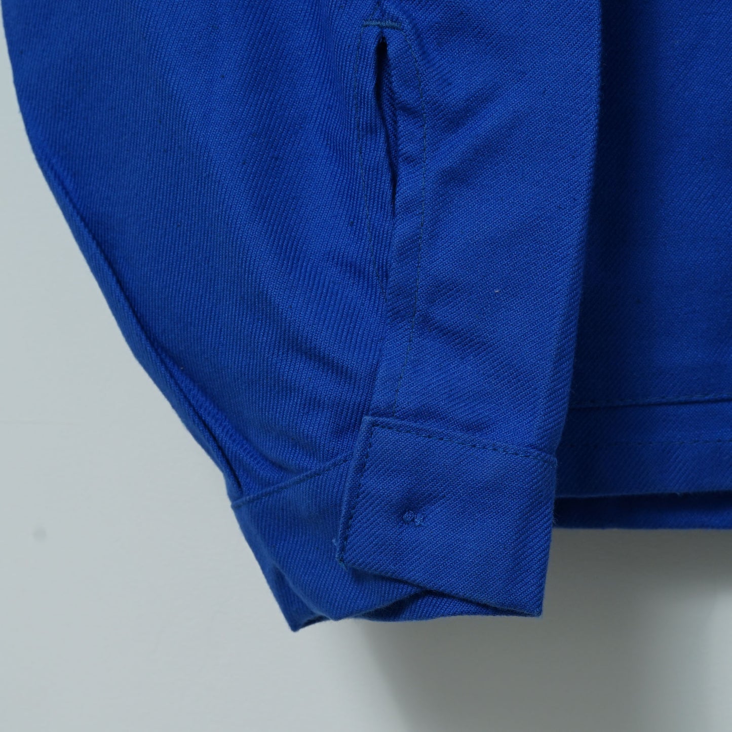 French Work Jacket with Company Embroidery / Late ’80s-Early ’90s (Made in France)