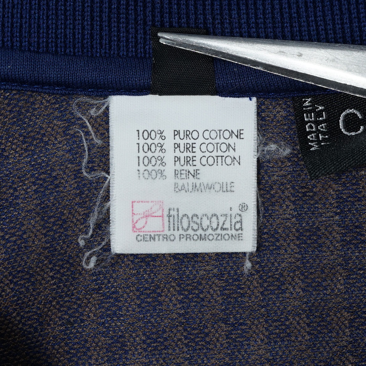 Celine Homme Cotton Check Polo Shirt / Late ’90s-Early '00s (Made in Italy)