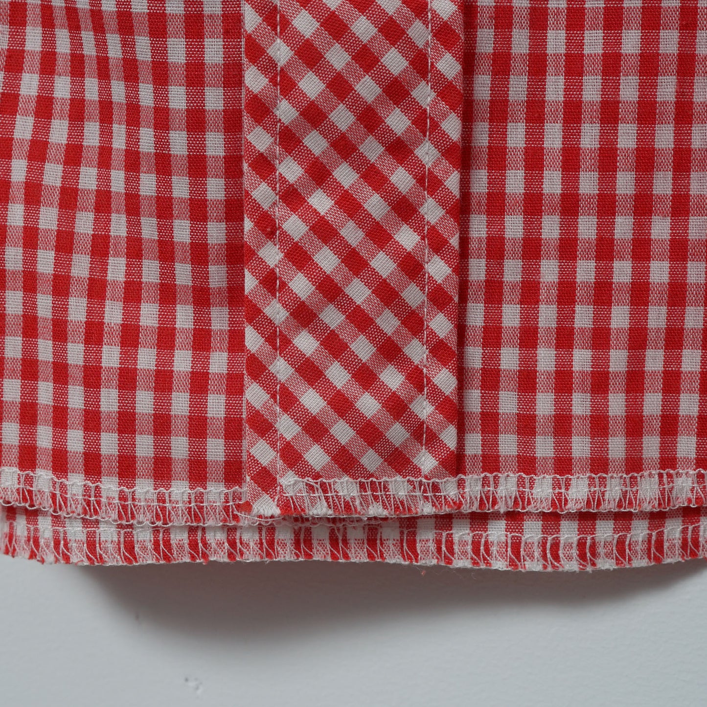 Wrangler Gingham Check Western Shirt / Late ’70s-Early '80s (Made in USA)