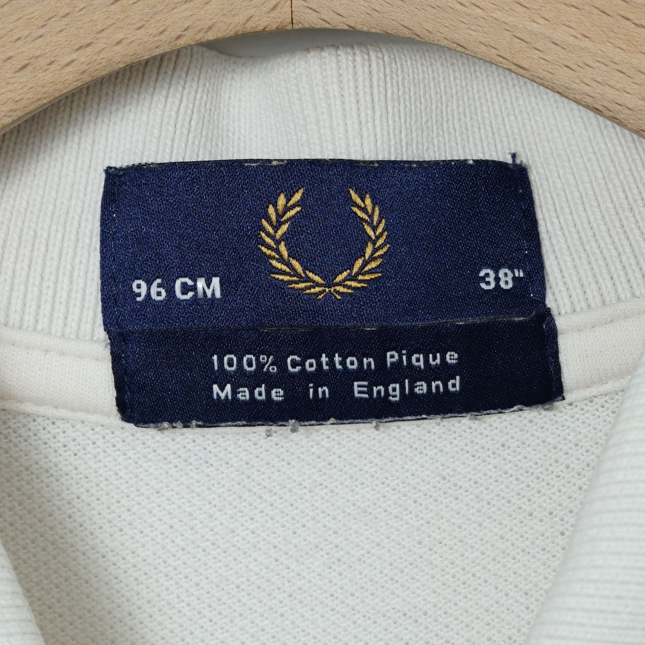 Fred Perry Cotton Pique Polo Shirt / Early ’00s-Mid '00s (Made in England)