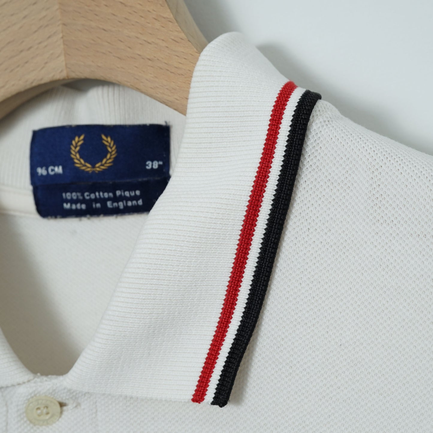 Fred Perry Cotton Pique Polo Shirt / Early ’00s-Mid '00s (Made in England)