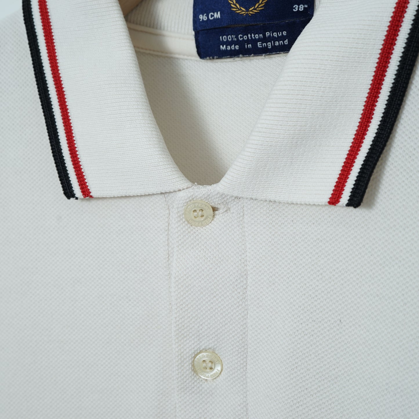 Fred Perry Cotton Pique Polo Shirt / Early ’00s-Mid '00s (Made in England)