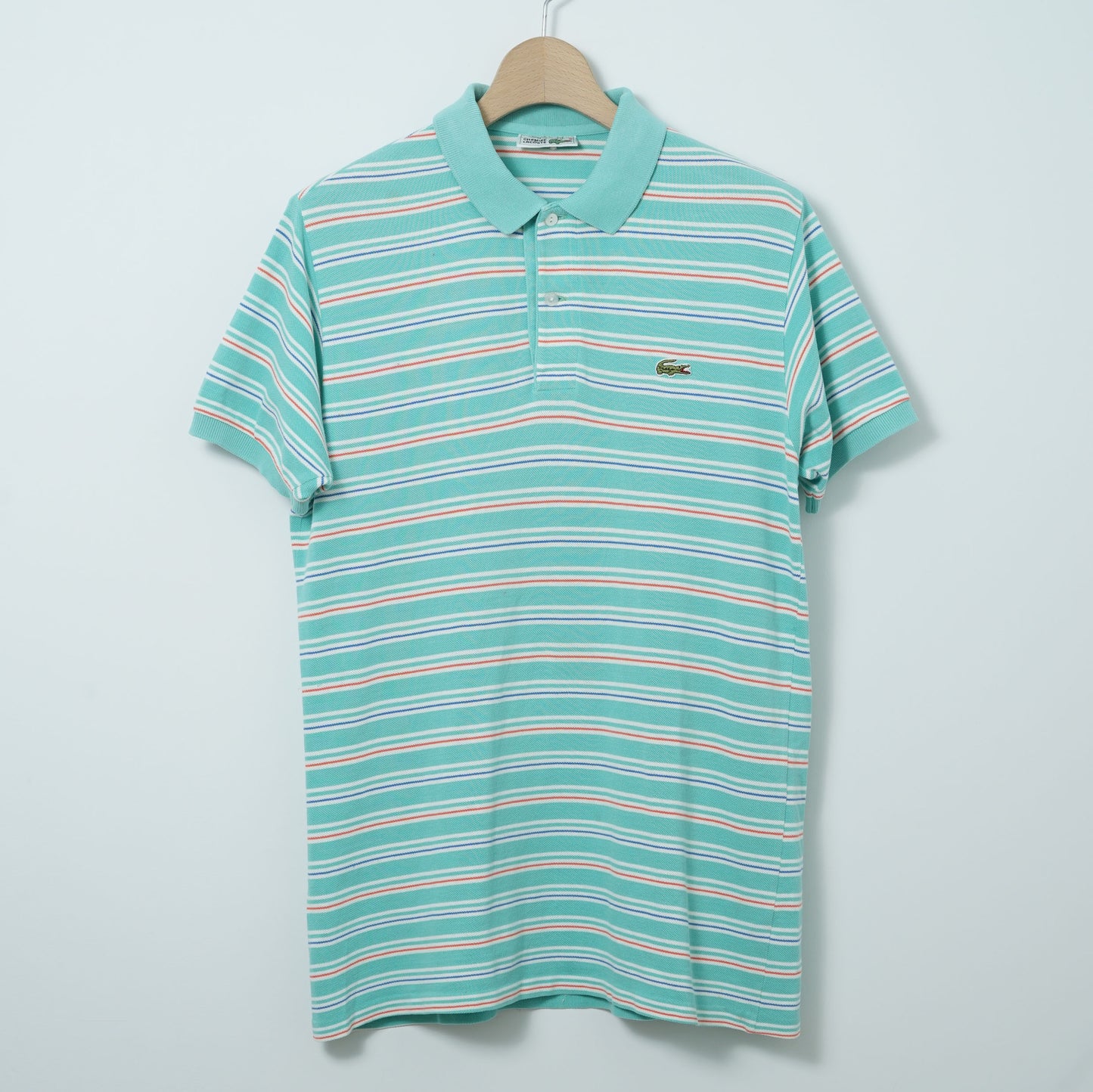 Chemise Lacoste Cotton Pique Polo Shirt / Late ’80s-Early '90s (Made in France)