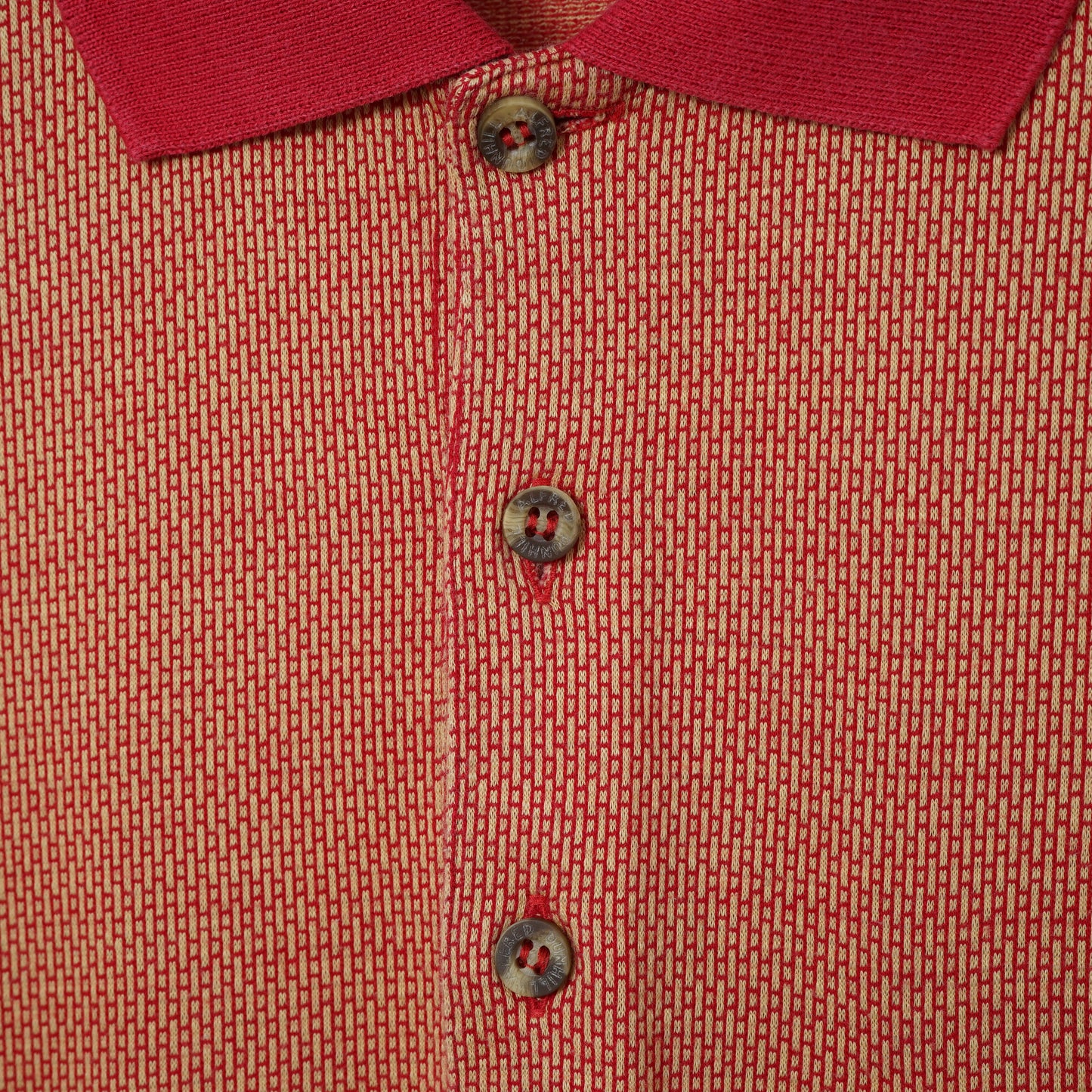 Dunhill Mercerized Cotton Polo Shirt / Late ’90s-Early '00s (Made in Italy)