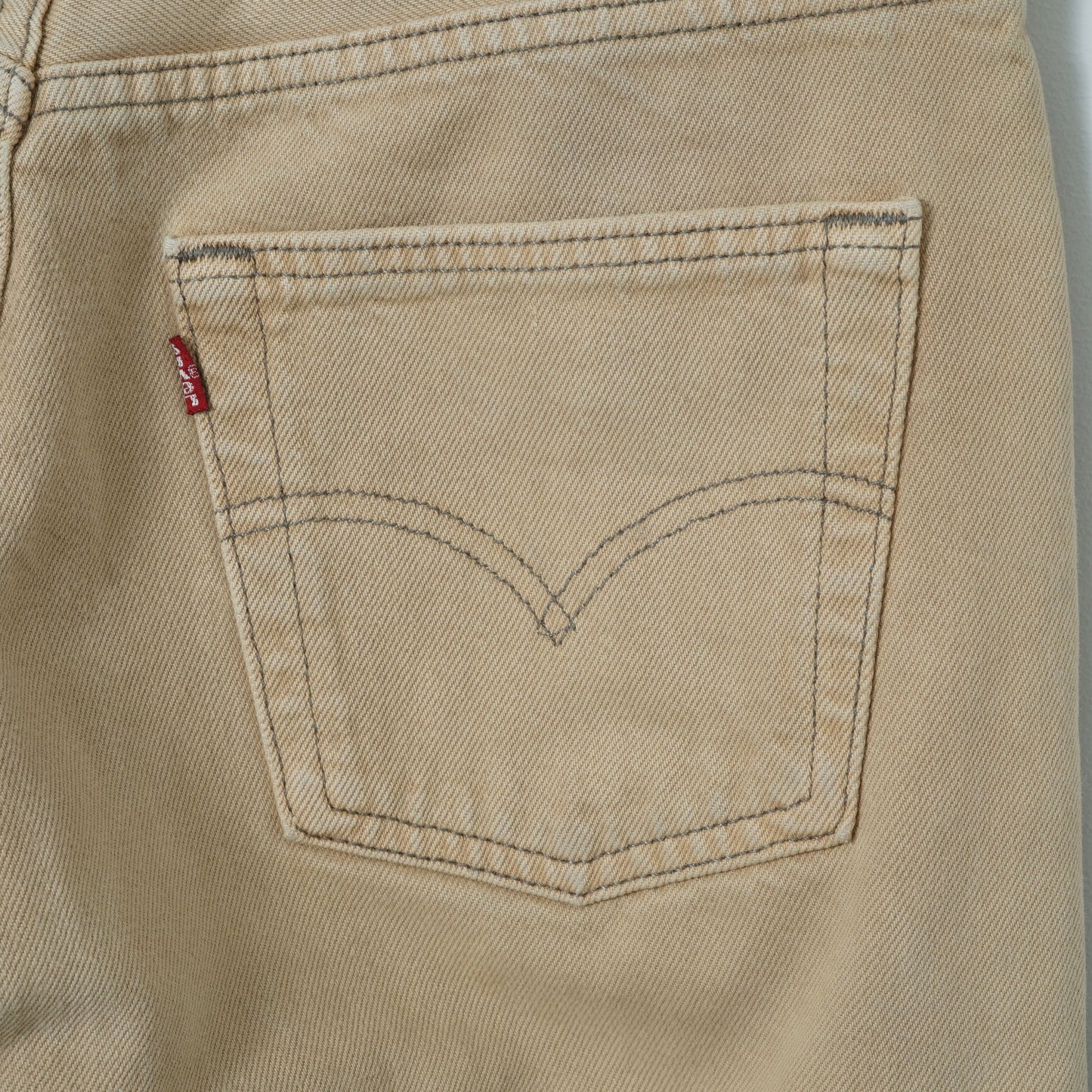 Levi’s 5 Pocket Beige Denim Pants / Late ’90s-Early '00s (Made in USA)