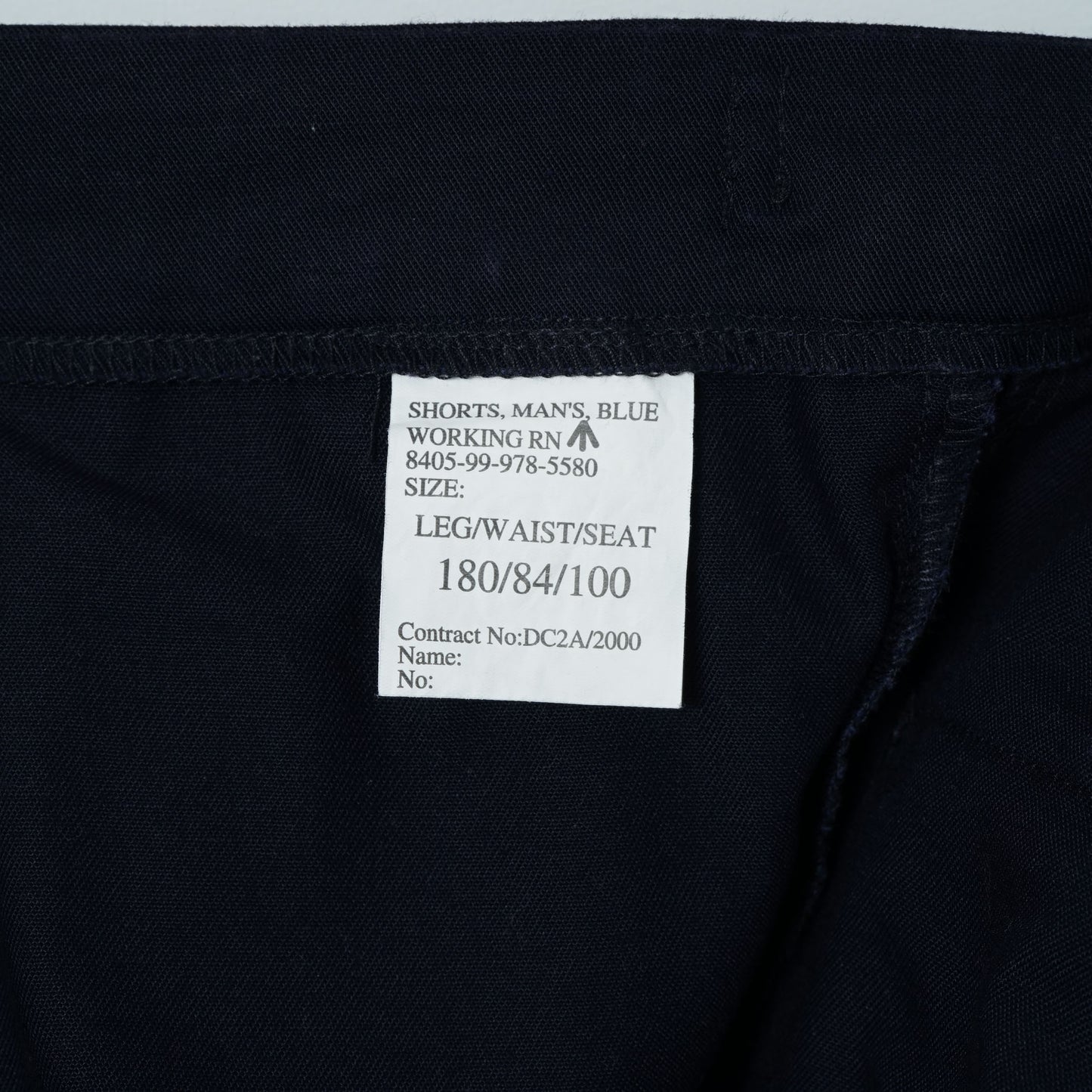 Royal Navy Working Shorts / Late ’90s-Early '00s (Made in UK)